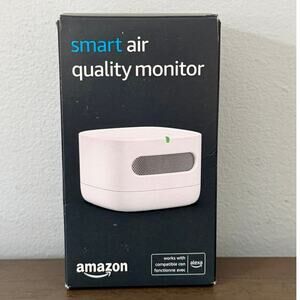 Amazon Smart Air Quality Monitor – Know Your Air, Works with Alexa, Sealed